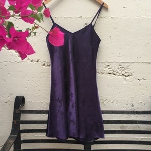 Purple Slip Dress